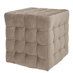 Taburet Bump - stofa H44 - grej