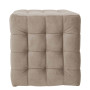 Taburet Bump - stofa H44 - grej