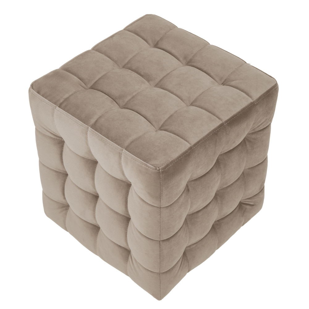 Taburet Bump - stofa H44 - grej