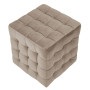 Taburet Bump - stofa H44 - grej