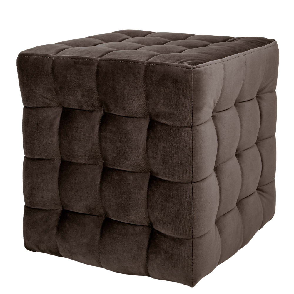 Taburet Bump - stofa H48 - maro Taburet Bump - stofa H48 - maro