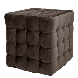 Taburet Bump - stofa H48 - maro Taburet Bump - stofa H48 - maro
