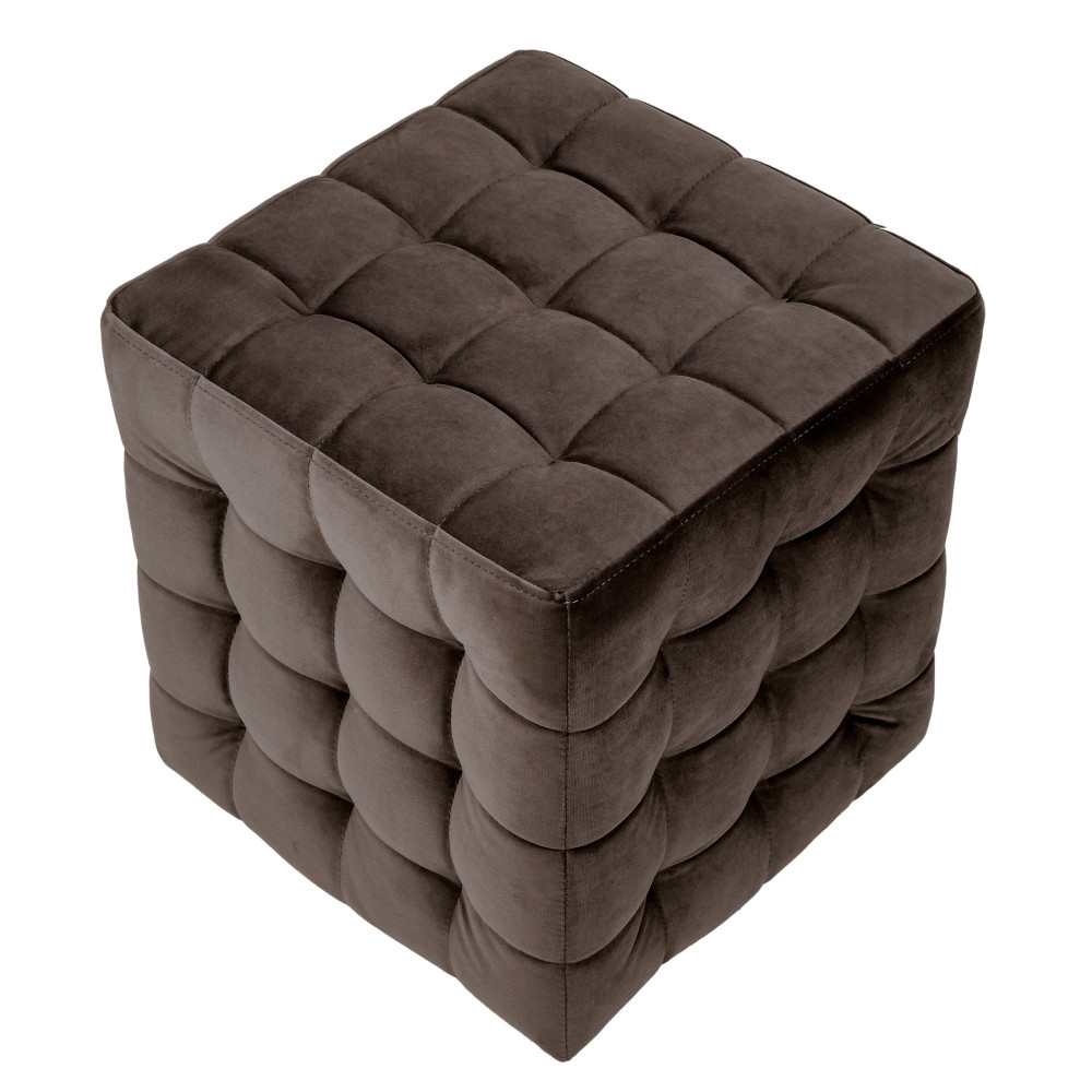 Taburet Bump - stofa H48 - maro Taburet Bump - stofa H48 - maro