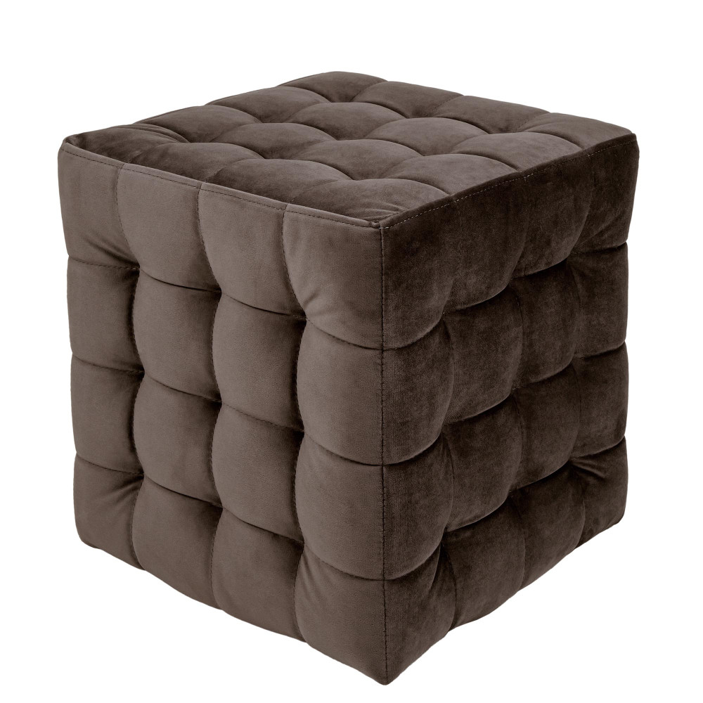 Taburet Bump - stofa H48 - maro Taburet Bump - stofa H48 - maro