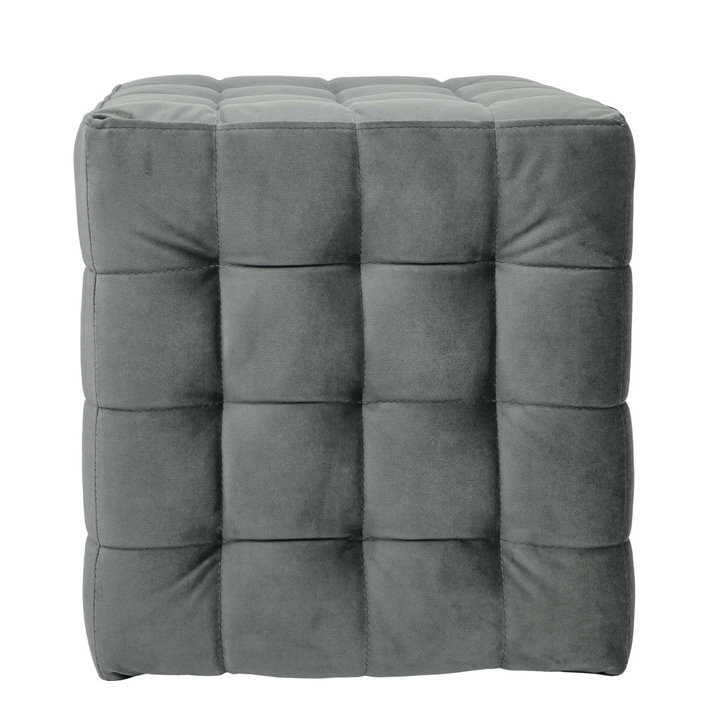 Taburet Bump - stofa H49 - gri petrol Taburet Bump - stofa H49 - gri petrol