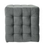 Taburet Bump - stofa H49 - gri petrol Taburet Bump - stofa H49 - gri petrol