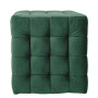 Taburet Bump - stofa H56 - verde Taburet Bump - stofa H56 - verde