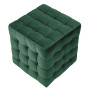 Taburet Bump - stofa H56 - verde Taburet Bump - stofa H56 - verde