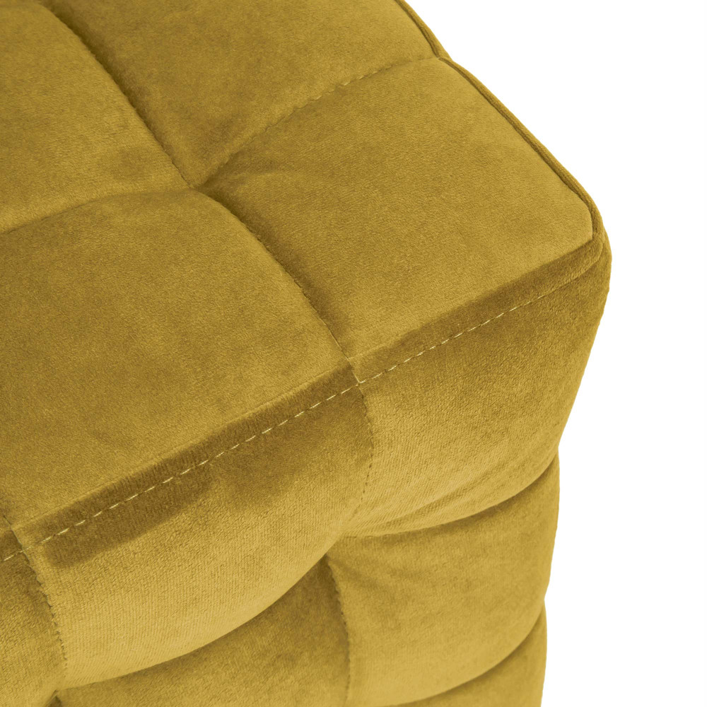 Taburet Bump - stofa H66 - galben Taburet Bump - stofa H66 - galben
