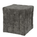 Taburet Bump - stofa E30 - gri