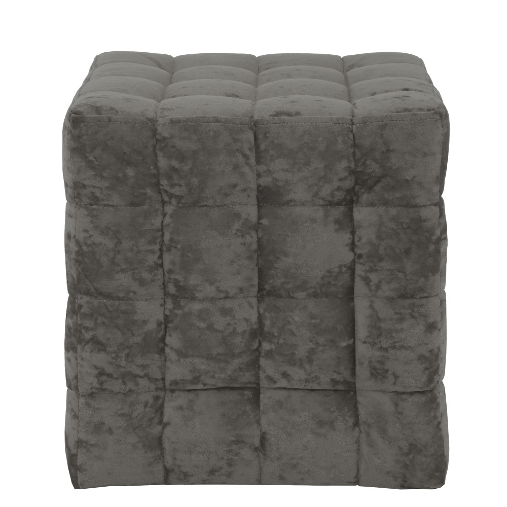 Taburet Bump - stofa E30 - gri Taburet Bump - stofa E30 - gri