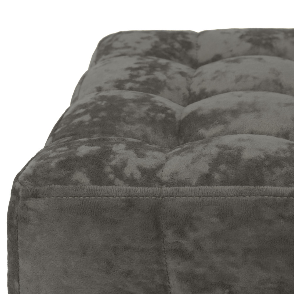 Taburet Bump - stofa E30 - gri Taburet Bump - stofa E30 - gri