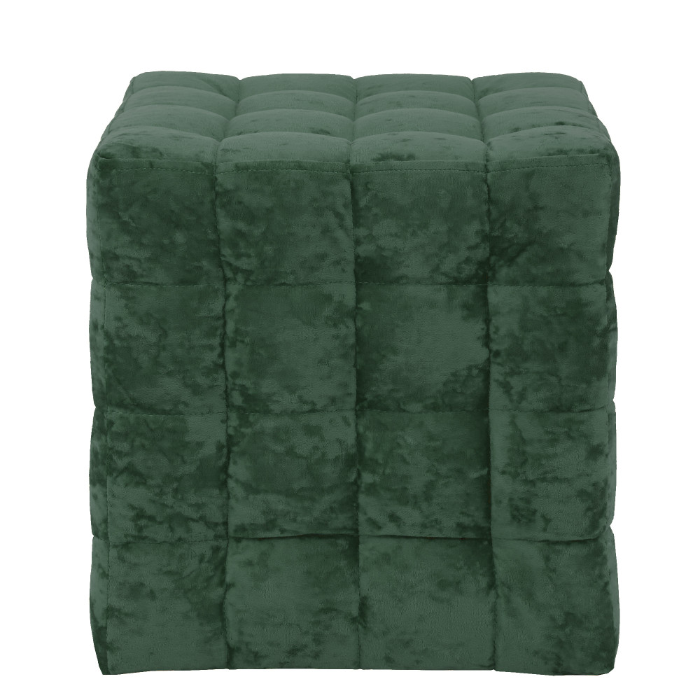 Taburet Bump - stofa E57 - verde Taburet Bump - stofa E57 - verde