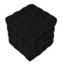 Taburet Bump - stofa K6 - negru Taburet Bump - stofa K6 - negru