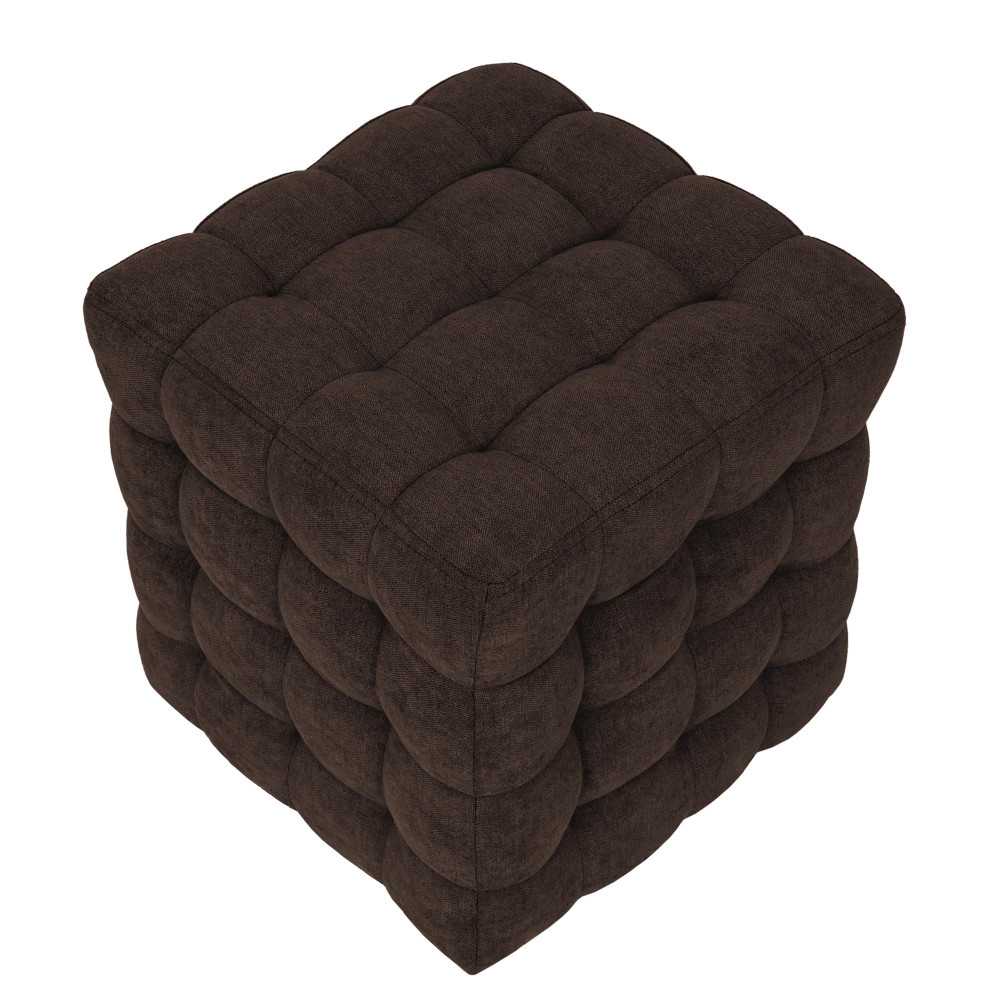 Taburet Bump - stofa K7 - maro Taburet Bump - stofa K7 - maro