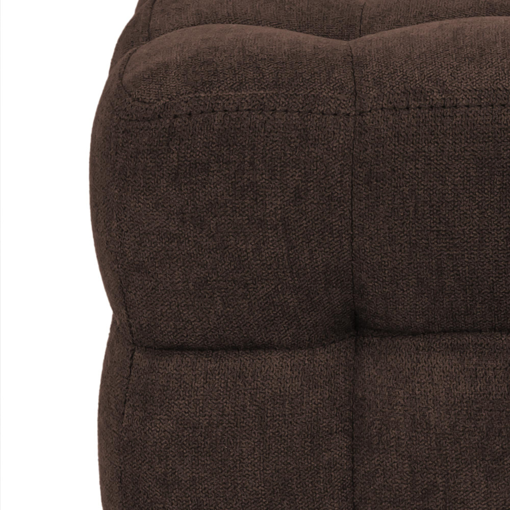 Taburet Bump - stofa K7 - maro Taburet Bump - stofa K7 - maro