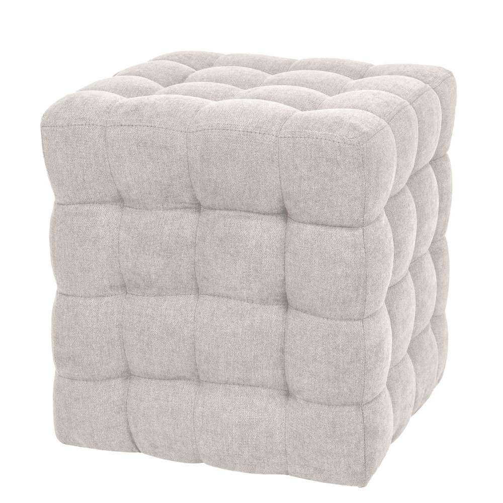 Taburet Bump - stofa K8 - crem Taburet Bump - stofa K8 - crem