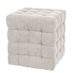 Taburet Bump - stofa K8 - crem Taburet Bump - stofa K8 - crem
