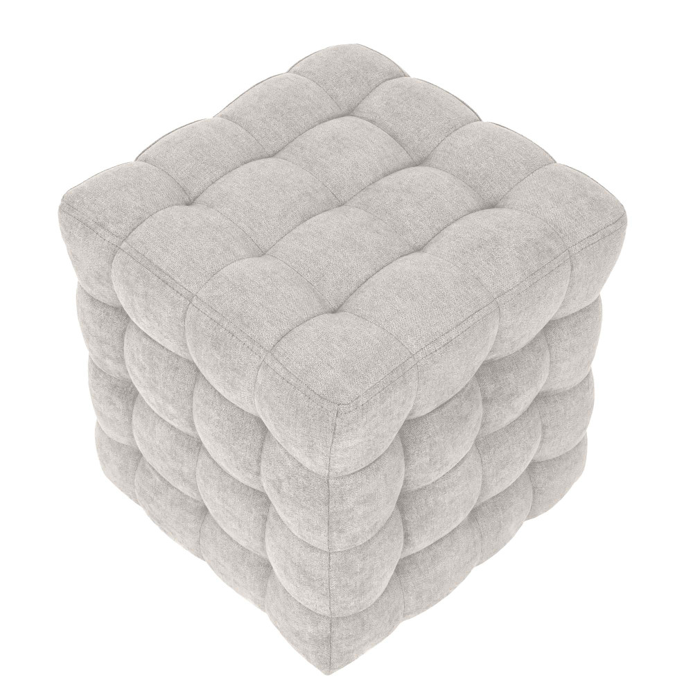 Taburet Bump - stofa K8 - crem Taburet Bump - stofa K8 - crem