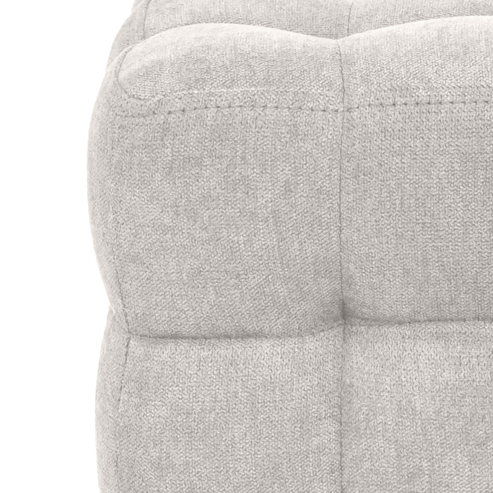 Taburet Bump - stofa K8 - crem Taburet Bump - stofa K8 - crem