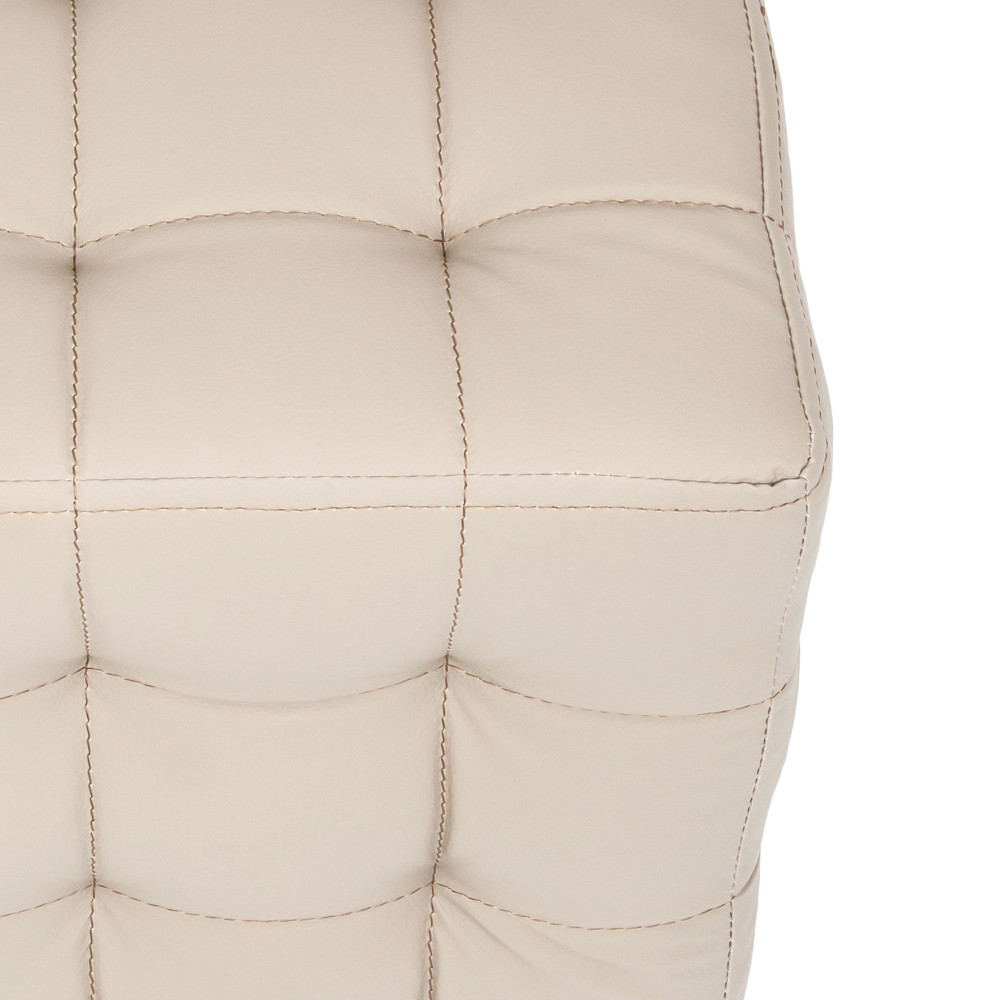 Taburet Bump - imitatie piele POLY crem Taburet Bump - imitatie piele POLY crem
