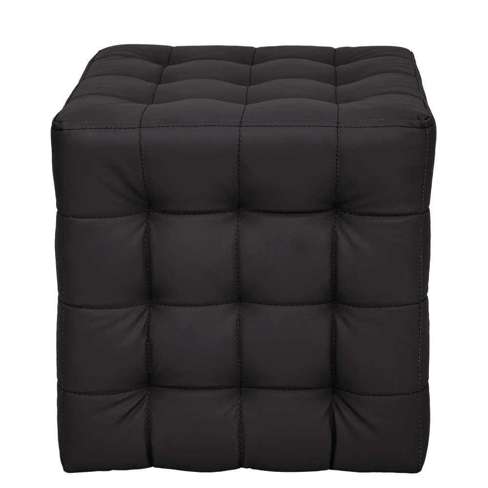 Taburet Bump - imitatie piele POLY negru Taburet Bump - imitatie piele POLY negru