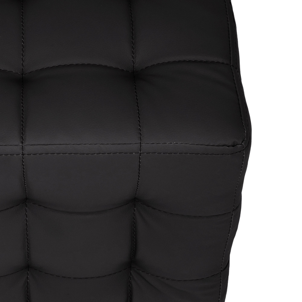 Taburet Bump - imitatie piele POLY negru Taburet Bump - imitatie piele POLY negru
