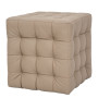 Taburet Bump - imitatie piele POLY taupe Taburet Bump - imitatie piele POLY taupe