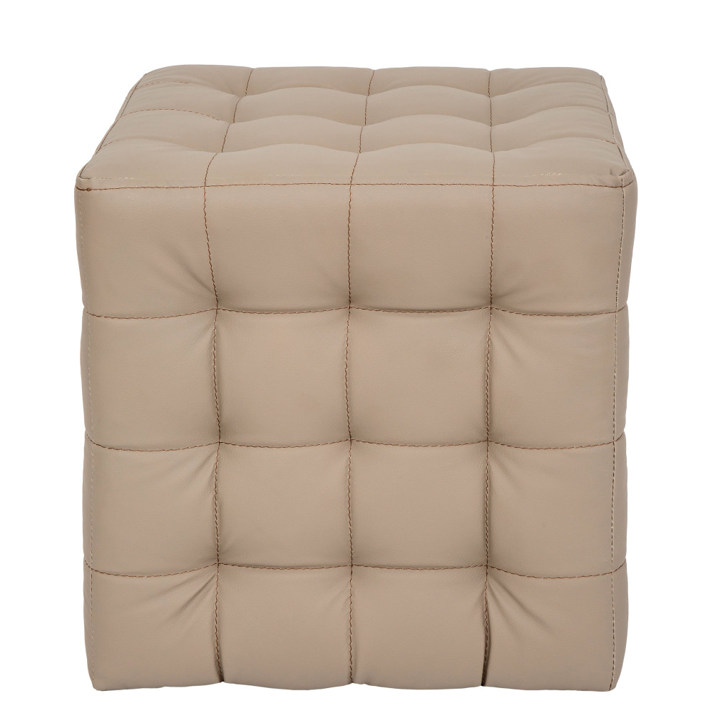 Taburet Bump - imitatie piele POLY taupe Taburet Bump - imitatie piele POLY taupe