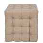 Taburet Bump - imitatie piele POLY taupe Taburet Bump - imitatie piele POLY taupe