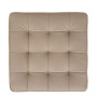 Taburet Bump - imitatie piele POLY taupe Taburet Bump - imitatie piele POLY taupe