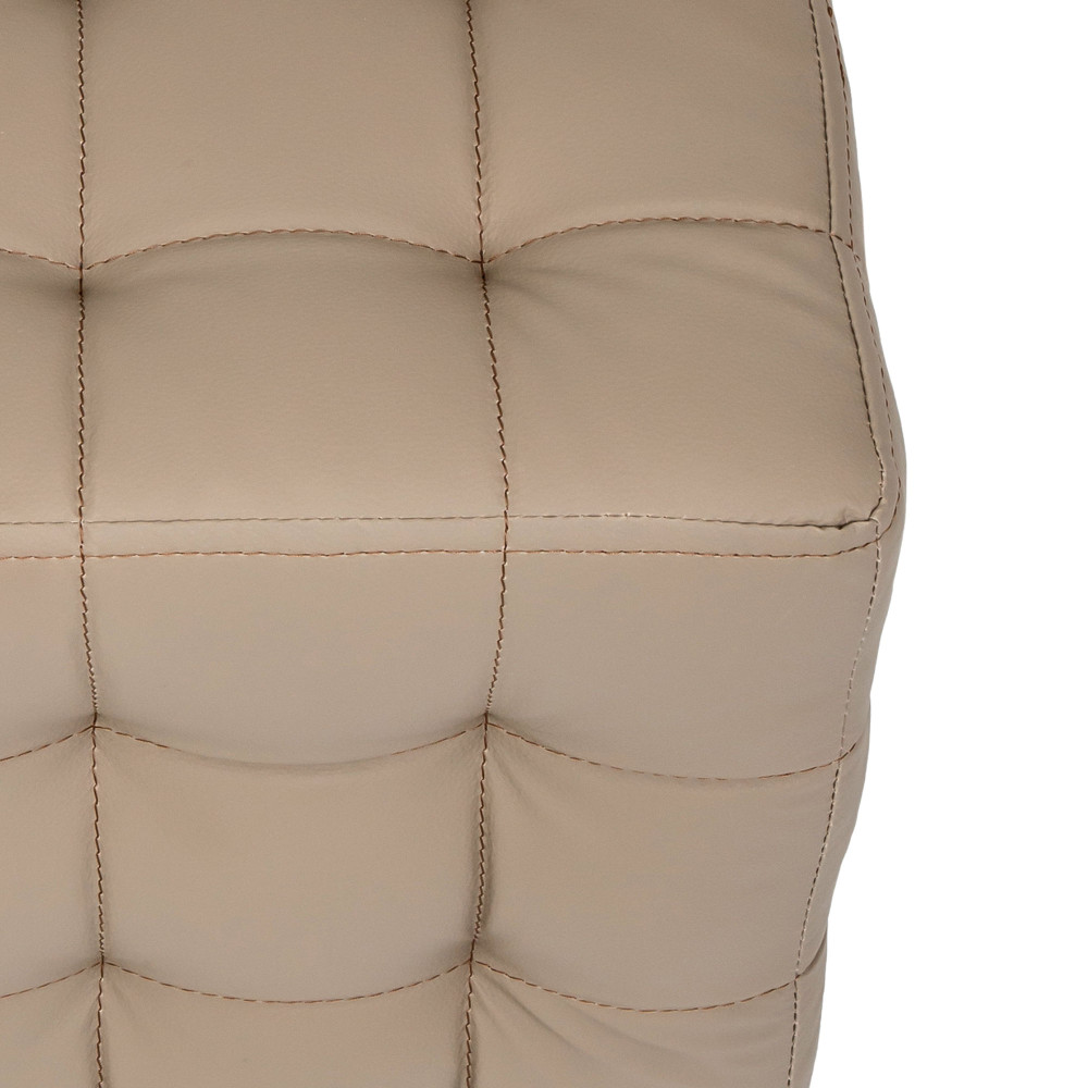 Taburet Bump - imitatie piele POLY taupe Taburet Bump - imitatie piele POLY taupe