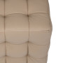 Taburet Bump - imitatie piele POLY taupe Taburet Bump - imitatie piele POLY taupe