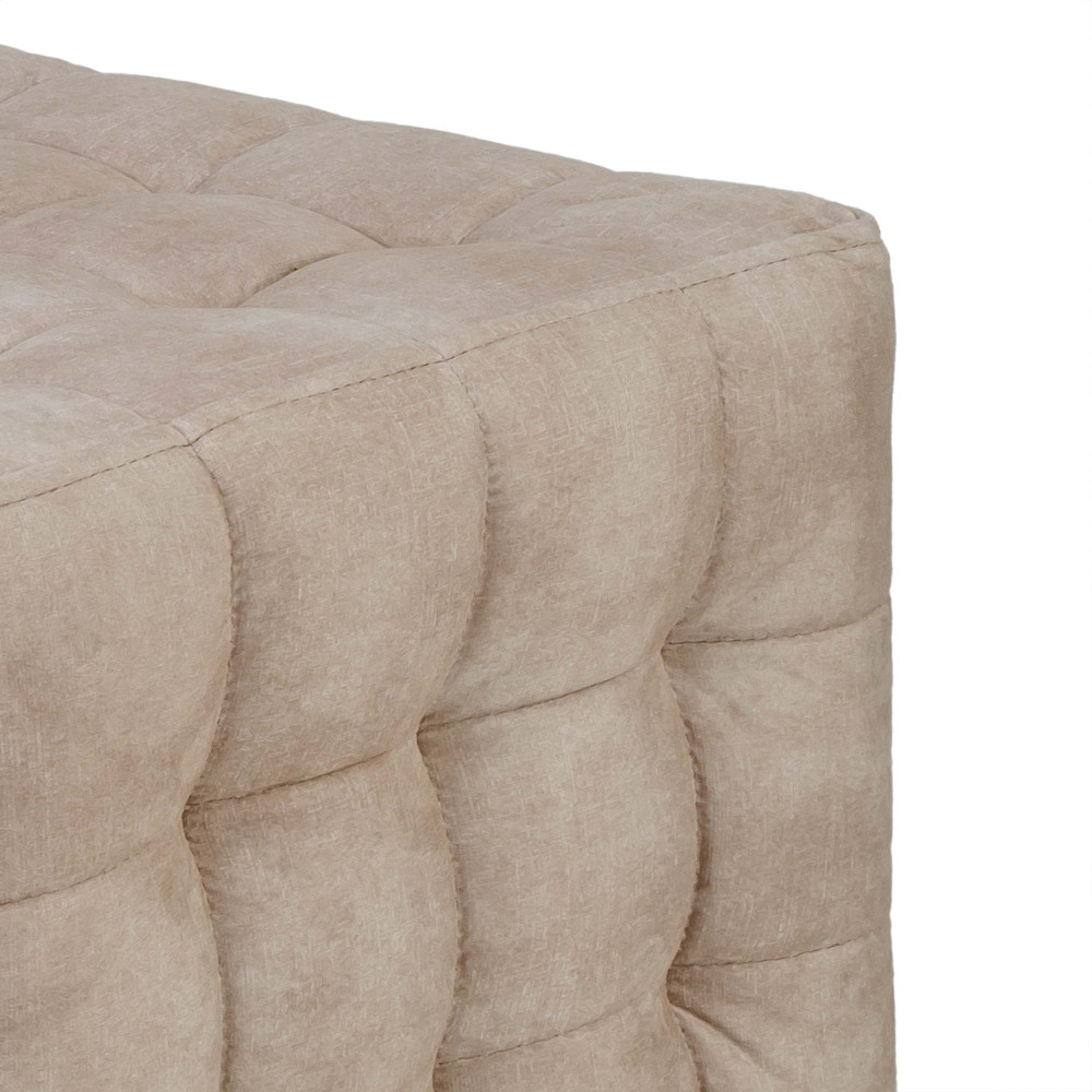 Taburet Bump - stofa P03 - bej