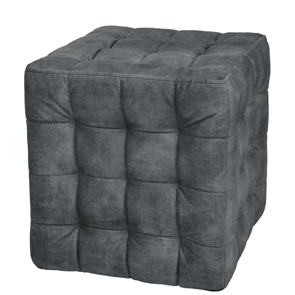 Taburet Bump - stofa P17 - gri Taburet Bump - stofa P17 - gri