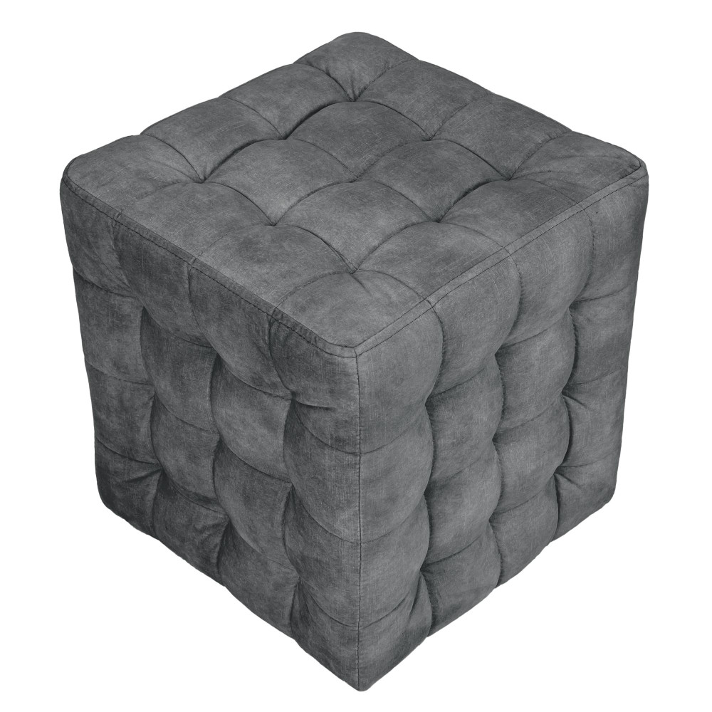 Taburet Bump - stofa P17 - gri Taburet Bump - stofa P17 - gri