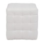 Taburet Bump - imitatie piele alb - 21894 Taburet Bump - imitatie piele alb - 21894