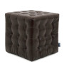 Taburet Bump - imitatie piele maro - 15611 Taburet Bump - imitatie piele maro - 15611