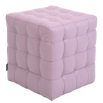 Taburet Bump - imitatie piele mov - 21897