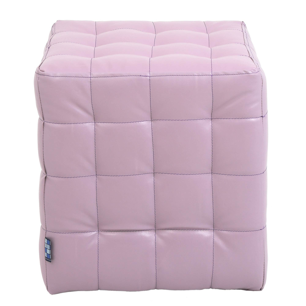 Taburet Bump - imitatie piele mov - 21897 Taburet Bump - imitatie piele mov - 21897