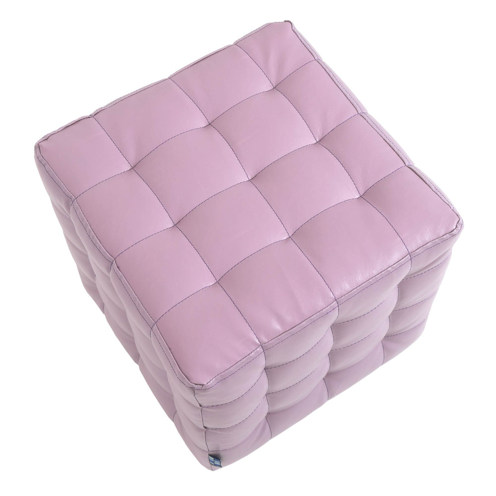 Taburet Bump - imitatie piele mov - 21897 Taburet Bump - imitatie piele mov - 21897