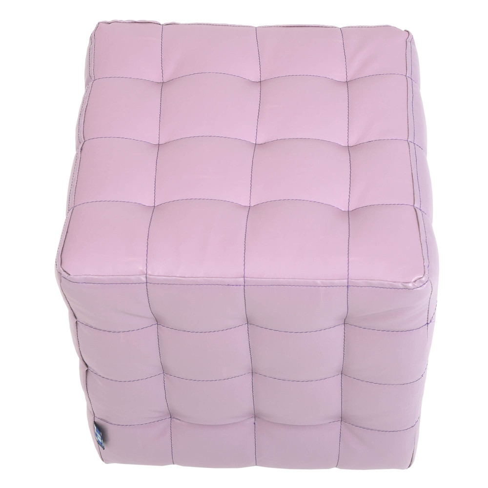 Taburet Bump - imitatie piele mov - 21897 Taburet Bump - imitatie piele mov - 21897