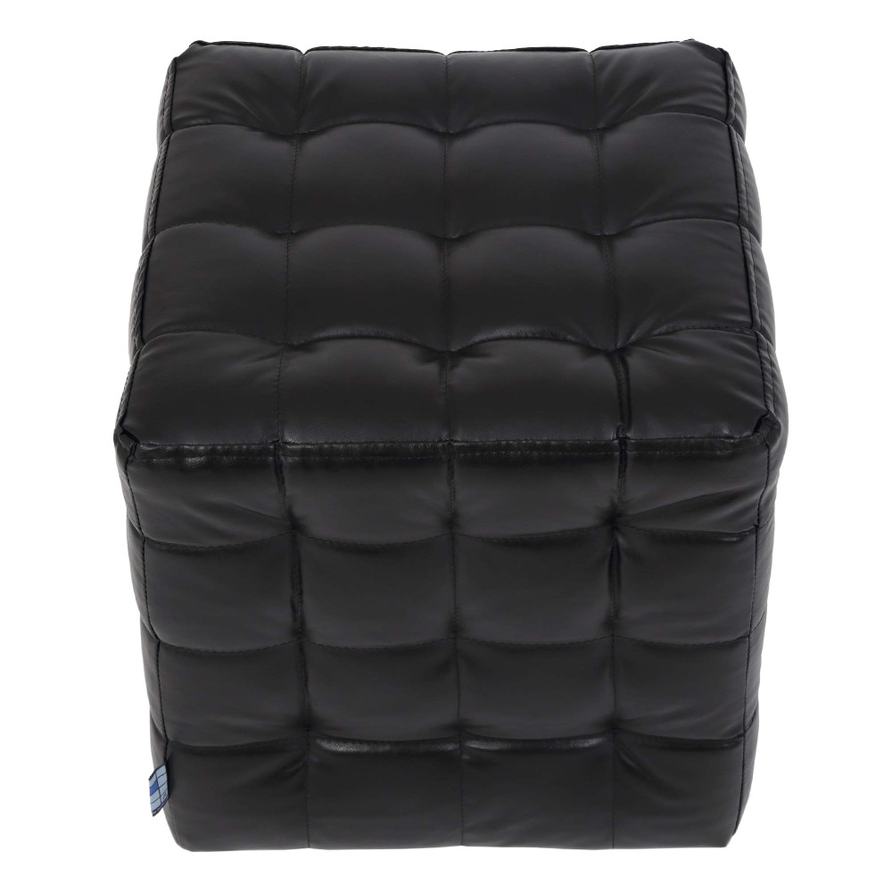 Taburet Bump - imitatie piele negru - 21901 Taburet Bump - imitatie piele negru - 21901