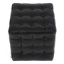 Taburet Bump - imitatie piele negru - 21901 Taburet Bump - imitatie piele negru - 21901