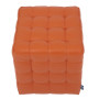 Taburet Bump - imitatie piele portocaliu - 21895 Taburet Bump - imitatie piele portocaliu - 21895