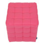 Taburet Bump - imitatie piele roz - 21896 Taburet Bump - imitatie piele roz - 21896