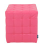 Taburet Bump - imitatie piele roz - 21896 Taburet Bump - imitatie piele roz - 21896