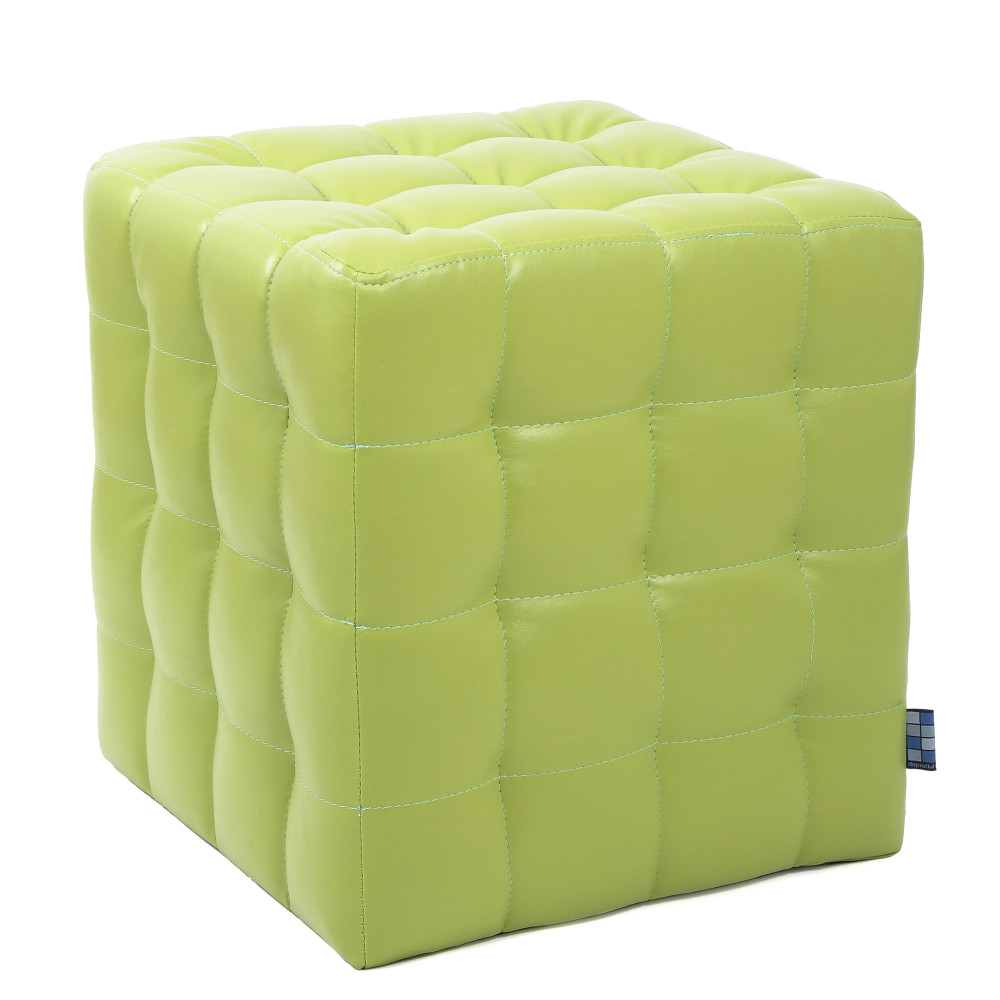 Taburet Bump - imitatie piele verde - 21899 Taburet Bump - imitatie piele verde - 21899