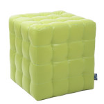 Taburet Bump - imitatie piele verde - 21899