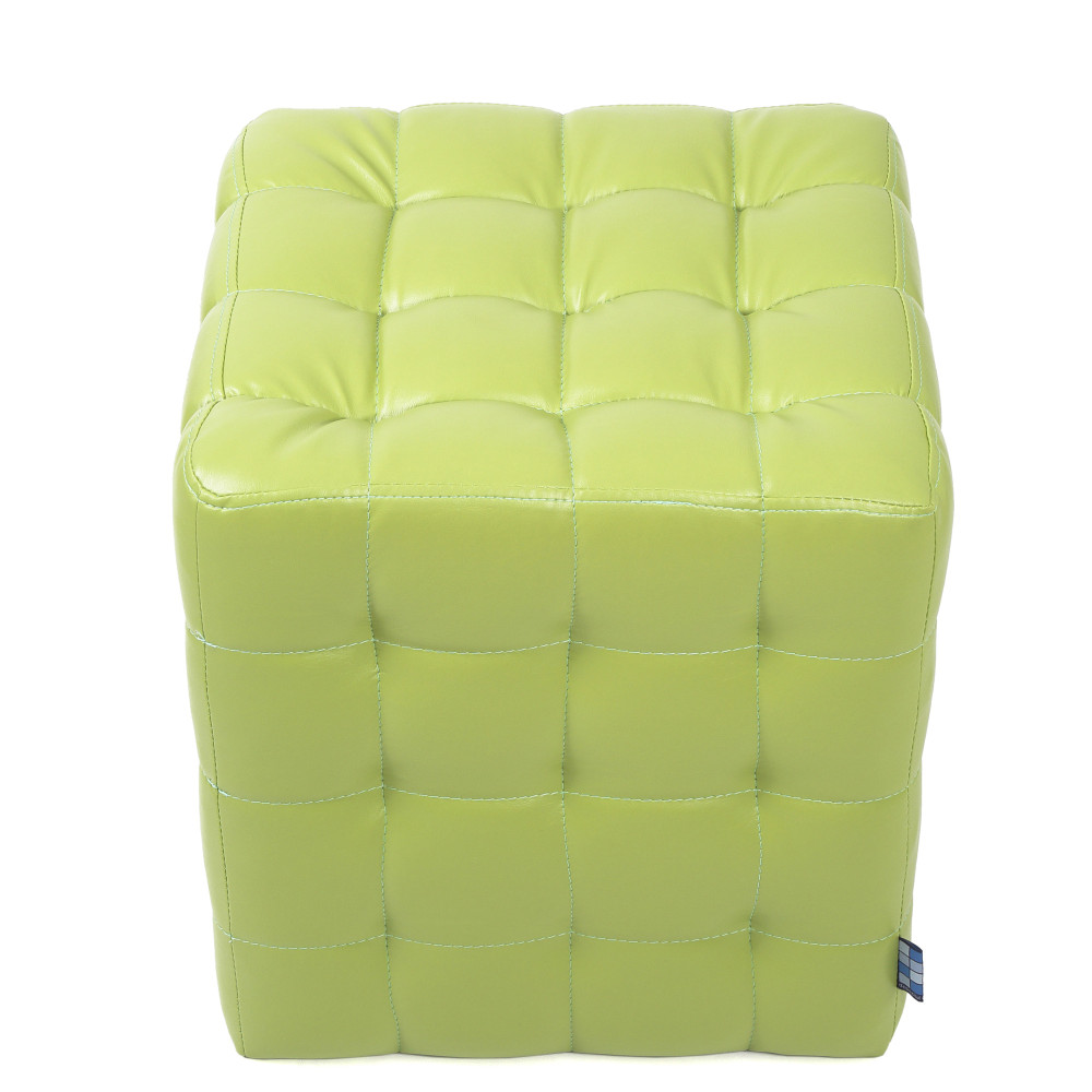 Taburet Bump - imitatie piele verde - 21899 Taburet Bump - imitatie piele verde - 21899
